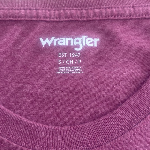 Wrangler TShirt size Small excellent condition - Picture 4 of 5